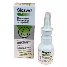 SIOZWO SAN Morska voda pršilo za nos z dekspantenolom, 20 ml