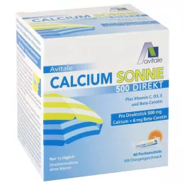 CALCIUM SONNE 500 palčk za direktno porcijo, 60 kos