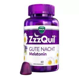 WICK Mehki gumiji ZzzQuil Good Night, 60 kos