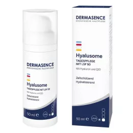 DERMASENCE Hyalusome dnevna negovalna emulzija LSF 50, 50 ml