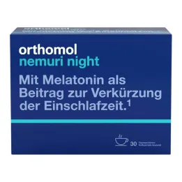 Orthomol nemuri nočna zrnca, 30x10 g
