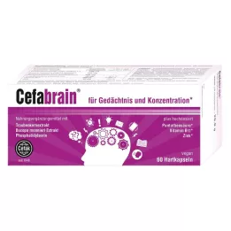 CEFABRAIN Trde kapsule, 60 kos
