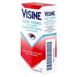 Visine® Yxin® Hydro 0,5 mg/ml kapljice za oko, 15 ml
