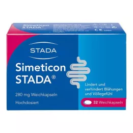 SIMETICON STADA 280 mg mehke kapsule, 32 kos