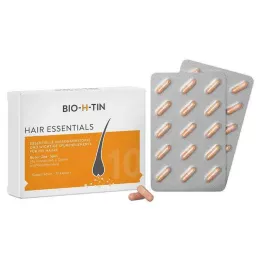 BIO-H-TIN Kapsule z mikrohranili Hair Essentials, 30 kosov