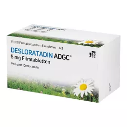 DESLORATADIN-ADGC 5 mg filmsko obložene tablete, 100 kom