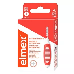 ELMEX Medzobne ščetke ISO velikost 1 0,45 mm oranžna, 8 kos