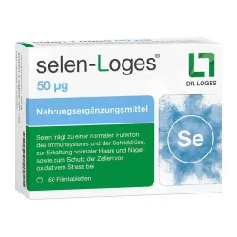 SELEN-LOGES 50 µg filmsko obložene tablete, 60 kos