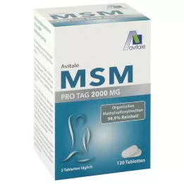 MSM 2000 mg tablete, 120 kos