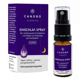 CANOBO Bio konopljino olje sprej za spanje Hopf./Mela., 10 ml
