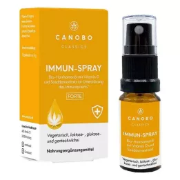 CANOBO Ekološko konopljino olje imunski sprej vitamin D, 10 ml