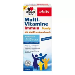 DOPPELHERZ Multi-Vitamine Immun Family tekočina, 250 ml