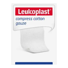 Leukoplast kompresa bombažna gaza st.10x10cm 12f, 25X2 kos
