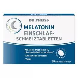 DR.THEISS Melatonin Sleep Melt tablete, 30 kos