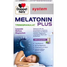 DOPPELHERZ Melatonin Plus pitni granulat sistem Btl, 30 kos