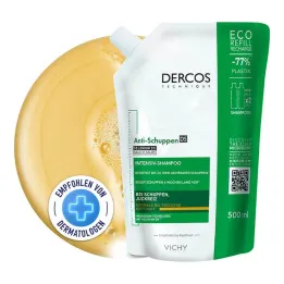 Vichy Dercos šampon proti prhljaju za suho lasišče, 500 ml