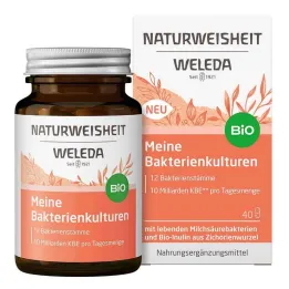 Weleda Natural Wisdom My Bacterial Cultures kapsule, 40 kos