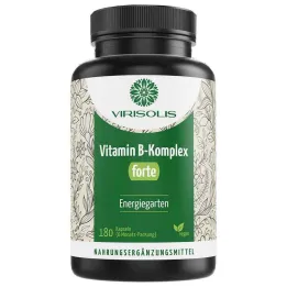 Virisolis Vitamin B Complex Forte 6-Mon.vegan kapsule, 180 kos