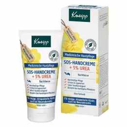 KNEIPP SOS-Krema za roke + 5% urea večerni jeglič, 50 ml