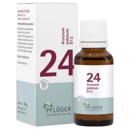 BIOCHEMIE Pflueger 24 Arsenum jodatum D 12 globul, 15 g