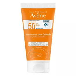 AVENE Krema za sončenje SPF 50+ brez dišav, 50 ml