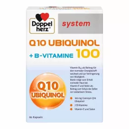 DOPPELHERZ Q10 Ubiquinol 100 sistem kapsul, 60 kos