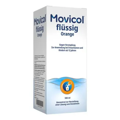 Movicol tekoča pomaranča, 500 ml Movicol tekoča pomaranča, 500 ml