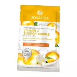 DERMASEL Energijska maska z vitaminom C Mrtvega morja, 12 ml