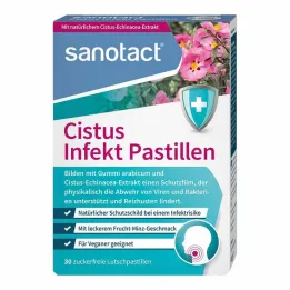 sanotact®Cistus Infection pastile, 30 kos