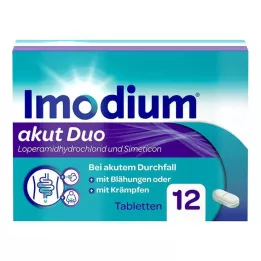IMODIUM akut Duo 2 mg/125 mg tablete, 12 kom