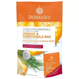 DERMASEL Kopalna sol iz Mrtvega morja, pomaranča &amp; Cedrovina, 1 P