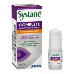 SYSTANE COMPLETE Vlažilo za veke brez konzervansa, 10 ml