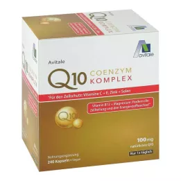 COENZYM Q10 100 mg kapsule+vitamini+minerali, 240 kos