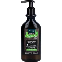 KNEIPP MEN 2v1 obraz&amp;gel za umivanje brade, 250 ml