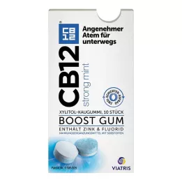 Žvečilni gumi CB12 boost strong mint, 10 kosov