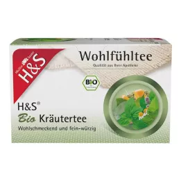 H&amp;S filter vrečke bio zeliščnega čaja, 20X1,5 g
