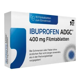 IBUPROFEN ADGC® 400 mg filmsko obložene tablete, 10 kom