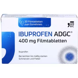 IBUPROFEN ADGC 400 mg filmsko obložene tablete, 20 kom