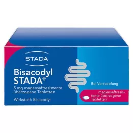 BISACODYL STADA 5 mg gastrorezistentne obložene tablete, 100 kos