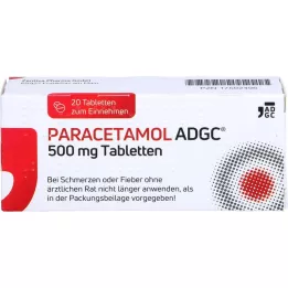 PARACETAMOL ADGC 500 mg tablete, 20 kom