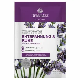 Dermasel Sprostitvena kopalna sol Mrtvega morja &amp; Calm, 80 g