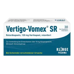 VERTIGO-VOMEX SR Kapsule s podaljšanim sproščanjem, 30 kos
