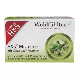 H&S Čaj omela s selenom in vitamini filter vrečke, 20X2 g