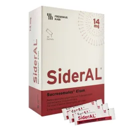 Sideral Iron 14 mg Cola vrečke zrnca, 30 kos