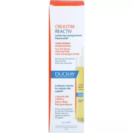 DUCRAY CREASTIM REACTIV Losjon b.temp.izpadanje las, 60 ml