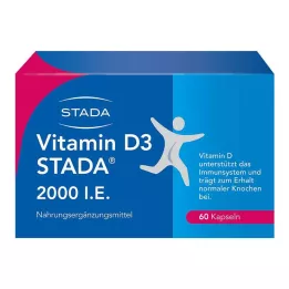 VITAMIN D3 STADA 2000 I.E. kapsul, 60 kos