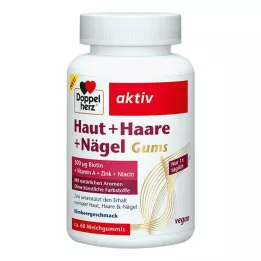 DOPPELHERZ Gume za kožo+lasje+nohte, 60 kos