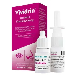 Vividrin® Azelastine kombinirano pakiranje za alergije na seneni nahod & , 1 kos