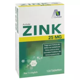 ZINK 25 mg tablete, 120 kos