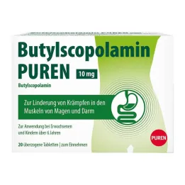 Butilskopolamin PUREN 10 mg tablete, 20 kos